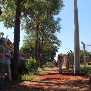 Prefeitura de Santa Vitória realiza obra de iluminação no estádio municipal do Flamengo do Corguinho (Carvoeira BDA) Prefeitura de Santa Vitória realiza obra de iluminação no estádio municipal do Flamengo do Corguinho (Carvoeira BDA)