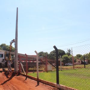 Prefeitura de Santa Vitória realiza obra de iluminação no estádio municipal do Flamengo do Corguinho (Carvoeira BDA) Prefeitura de Santa Vitória realiza obra de iluminação no estádio municipal do Flamengo do Corguinho (Carvoeira BDA)