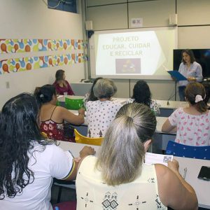 Projeto nas escolas de Santa Vitória estimula consciência ambiental
