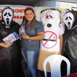 Dia Mundial Sem Tabaco teve caminhada e orientações com profissionais de saúde em Santa Vitória (10) Dia Mundial Sem Tabaco teve caminhada e orientações com profissionais de saúde em Santa Vitória (10)