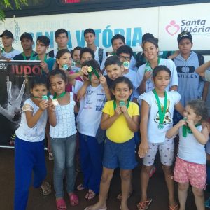 Judocas de Santa Vitória conquistam 19 medalhas na 12ª Cola de Judô de Planura 1