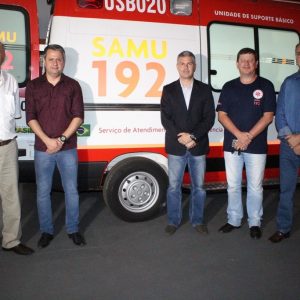 SAMU comemora primeiro ano de atuação em Santa Vitória (1) SAMU comemora primeiro ano de atuação em Santa Vitória (1)