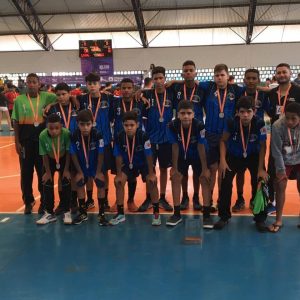 Atletas de 15 a 17 anos do Colégio Estadual Prefeito José Franco de Gouveia Atletas de 15 a 17 anos do Colégio Estadual Prefeito José Franco de Gouveia