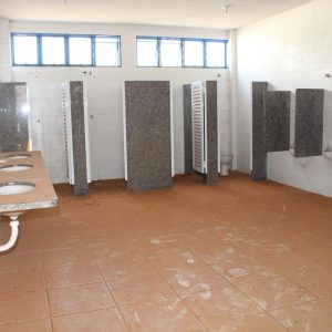 Líderes do Executivo acompanham início das obras no Ginásio Pio Bonito que será totalmente reformado (21)