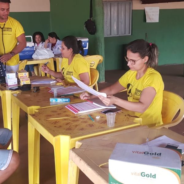 A Secretaria Municipal de Saúde, realiza ação na comunidade Palma de Ouro (2)