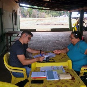 A Secretaria Municipal de Saúde, realiza ação na comunidade Palma de Ouro (7)