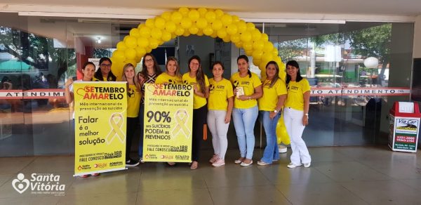 A Secretaria Municipal de Saúde, realizou palestra referente a Campanha Setembro Amarelo no Pronto Atendimento Jerônimo Teodoro