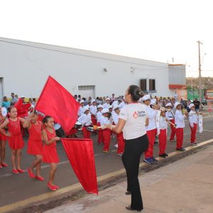 Fanfarra do Projeto Aprendendo a Crescer é destaque em homenagem cívica ao Dia do Soldado e Dia da Independência (19)