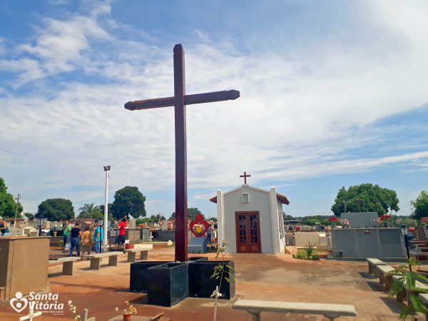 Restauração do cruzeiro e da capelinha do cemitério será inaugurada nesta sexta