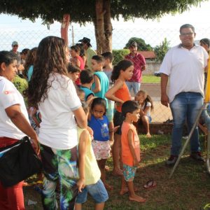 Autoridades fazem o lançamento das atividades no Novo Espaço do Projeto Aprendendo a Crescer no distrito de Chaveslândia (12) Autoridades fazem o lançamento das atividades no Novo Espaço do Projeto Aprendendo a Crescer no distrito de Chaveslândia (12)