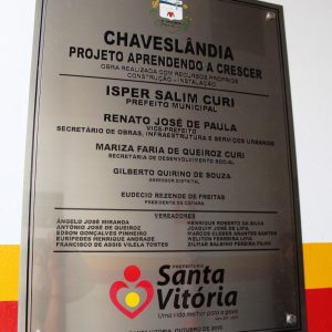 Autoridades fazem o lançamento das atividades no Novo Espaço do Projeto Aprendendo a Crescer no distrito de Chaveslândia (14) Autoridades fazem o lançamento das atividades no Novo Espaço do Projeto Aprendendo a Crescer no distrito de Chaveslândia (14)