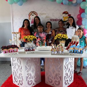 Autoridades fazem o lançamento das atividades no Novo Espaço do Projeto Aprendendo a Crescer no distrito de Chaveslândia (22) Autoridades fazem o lançamento das atividades no Novo Espaço do Projeto Aprendendo a Crescer no distrito de Chaveslândia (22)