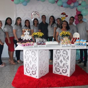 Autoridades fazem o lançamento das atividades no Novo Espaço do Projeto Aprendendo a Crescer no distrito de Chaveslândia (44) Autoridades fazem o lançamento das atividades no Novo Espaço do Projeto Aprendendo a Crescer no distrito de Chaveslândia (44)