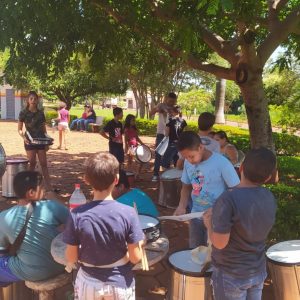 Com apenas quatro meses em atendimento, Projeto Aprendendo a Crescer do distrito de Chaveslândia atrai um grande número de alunos (11)