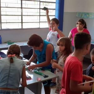 Com apenas quatro meses em atendimento, Projeto Aprendendo a Crescer do distrito de Chaveslândia atrai um grande número de alunos (12)