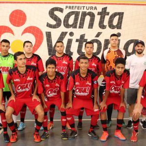 Equipes de Santa Vitória e Paranaiguara fazem amistosos em várias categorias do futsal