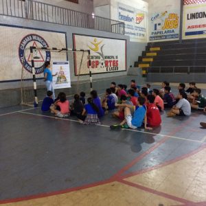 Secretaria de Saúde e Secretaria de Esporte e Lazer realizam grupos de Nutrição para crianças do Projeto Caminho do Atleta (5) Secretaria de Saúde e Secretaria de Esporte e Lazer realizam grupos de Nutrição para crianças do Projeto Caminho do Atleta (5)