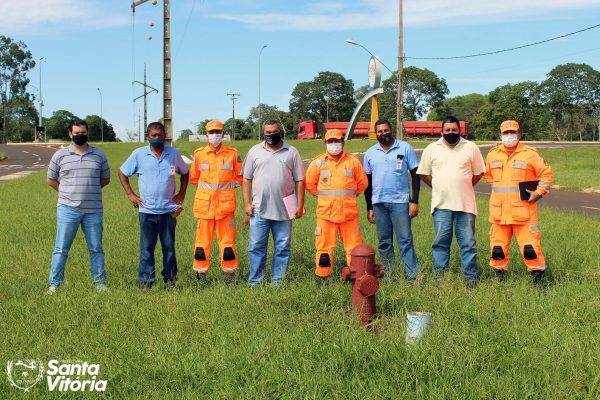 Defesa Civil de Santa Vitória, Bombeiros e Copasa fazem inspeção em hidrantes públicos (1)
