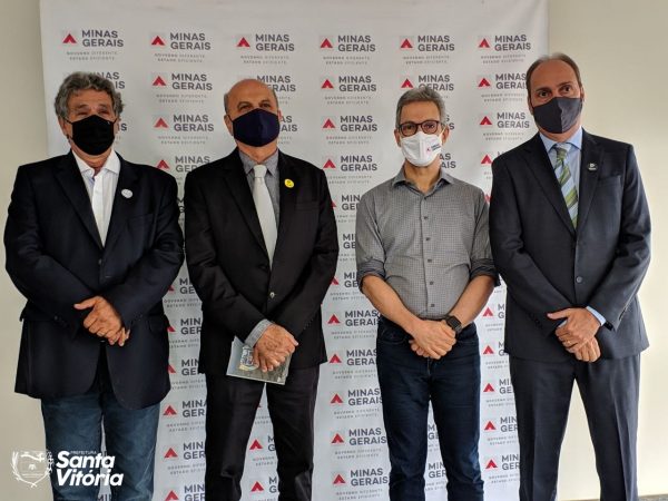 Líderes do Executivo de Santa Vitória se encontram com Zema para novas reivindicações para o Município (1)