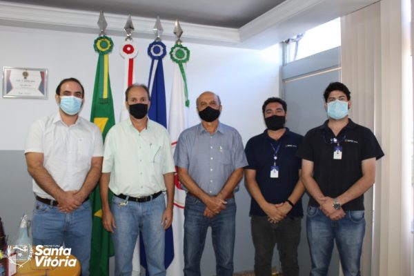 Prefeito e Vice recebem líderes da SPIC Brasil