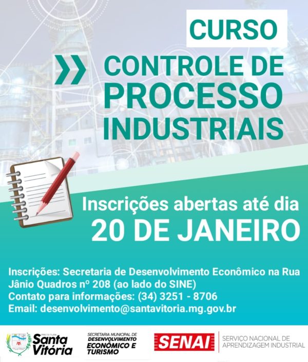 Prefeitura-de-Santa-Vitoria-e-SENAI-oferecem-curso-gratuito-de-Controle-de-Processos-Industriais