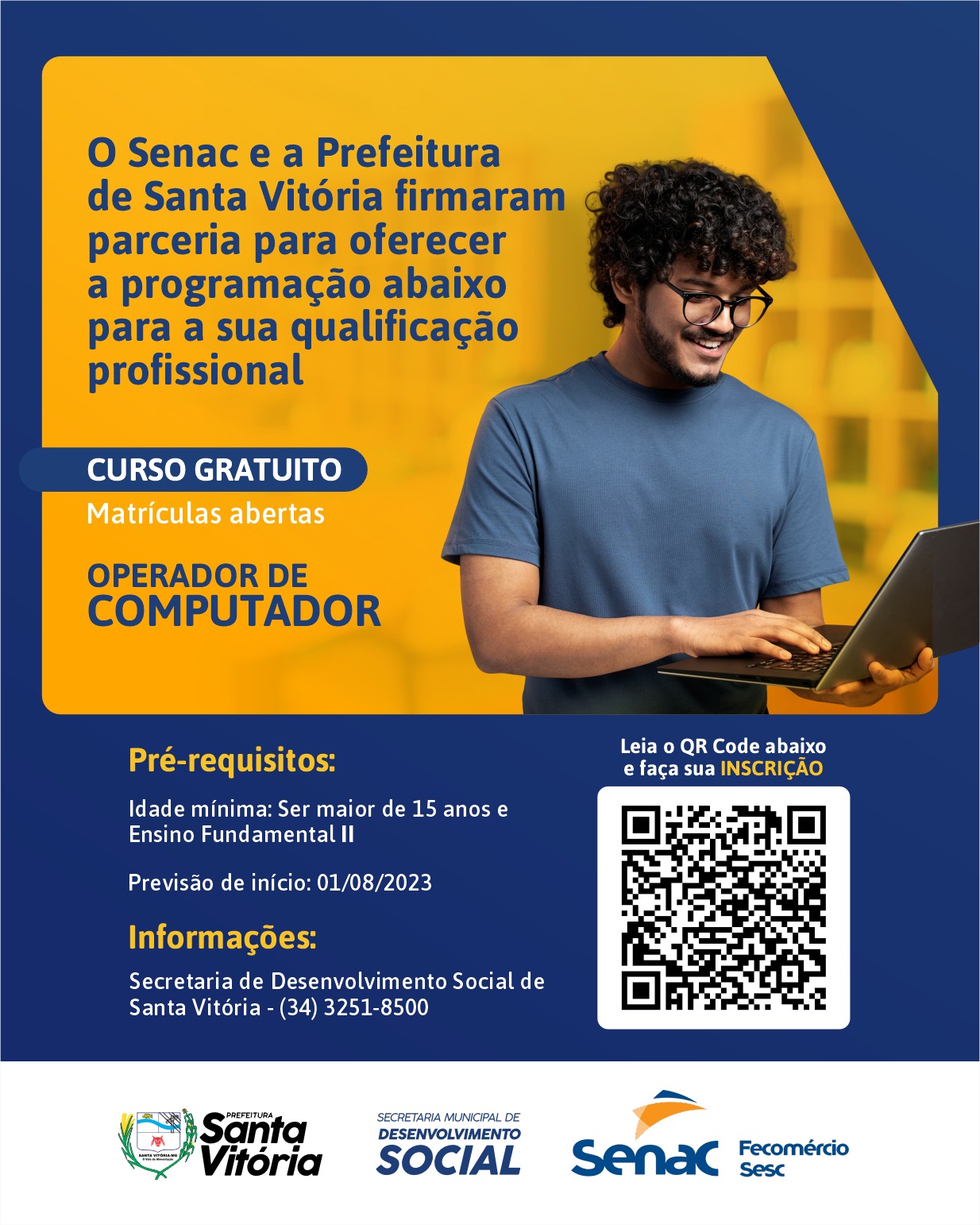 Curso Gratuito: Operador de Computador 