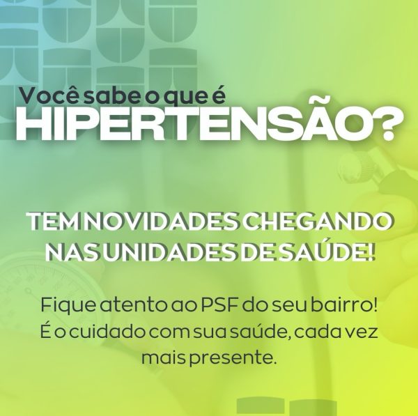 Secretaria Municipal de Saúde reforça o compromisso com o cuidado e a prevenção das doenças crônicas com ações do Hiperdia